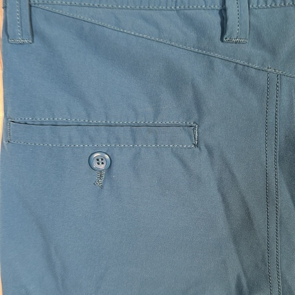 Men’s Volcom Teal Active Wear Shorts Size 28 Camping Outdoors Climbing Hiking - Picture 8 of 12